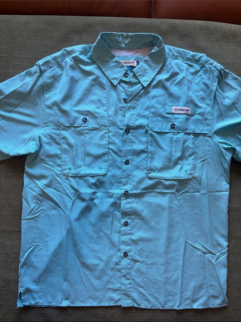 Magellan performance fishing shirt.